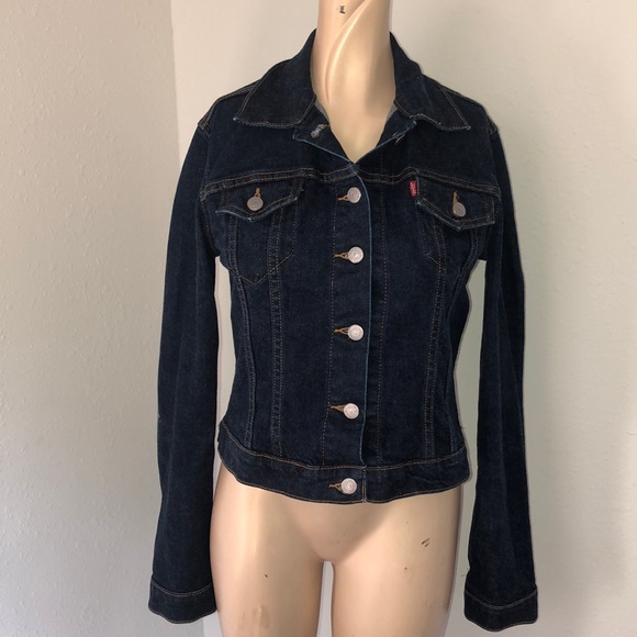 Levi’s classic denim jean jacket size small EUC - Picture 2 of 8